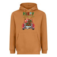 Meerkat merry christmas truck Heavyweight Hoodie - BarkalooDesign
