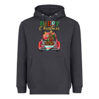 Smoke merry christmas truck Heavyweight Hoodie - BarkalooDesign