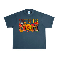 Midnight Navy firefighter mom Urban Heavy Tee - Zillion Design Studio