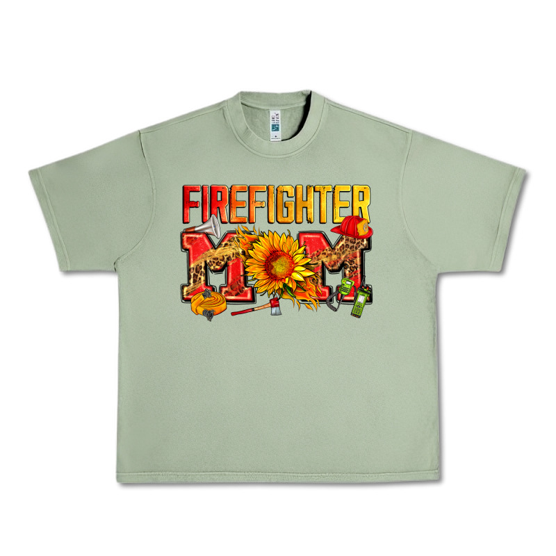 Firefighter Mom Urban Heavy Tee by Zillion Design Studio | Teevron