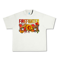 Pistachio firefighter mom Urban Heavy Tee - Zillion Design Studio