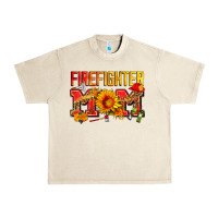 Sandshell firefighter mom Urban Heavy Tee - Zillion Design Studio