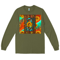 Army Green with god all things are possible Long Sleeve Tee - AdoDesignShop