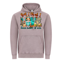 Vintage Zinc But i think i love Fall most of all gnome Vintage Hoodie - RanaPortraitStore