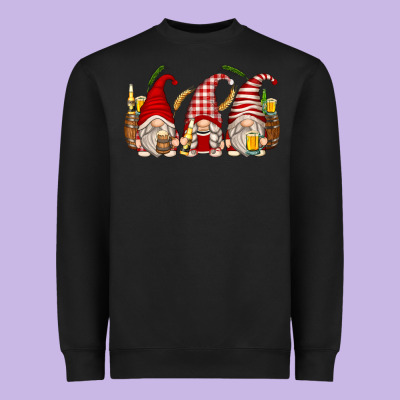 Beer Gnomes Heavyweight Sweatshirt Designed By Zillion Design Studio