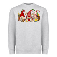 Heather Grey beer gnomes Heavyweight Sweatshirt - Zillion Design Studio