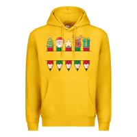 Lemon add your personalization christmas pencils Premium Hoodie - MaliasSmallBusiness