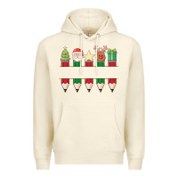 Sandshell add your personalization christmas pencils Premium Hoodie - MaliasSmallBusiness