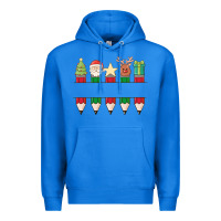 True Royal add your personalization christmas pencils Premium Hoodie - MaliasSmallBusiness