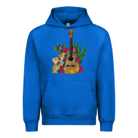 Cobalt ,mexican sombrero guitar rose cactus Urban Hoodie - Artiststas