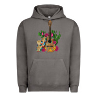 Pigment Tornado ,mexican sombrero guitar rose cactus Urban Hoodie - Artiststas
