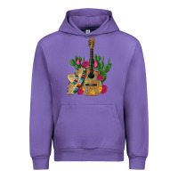 Tulip ,mexican sombrero guitar rose cactus Urban Hoodie - Artiststas