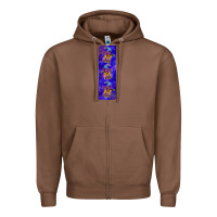 Chestnut halloween gnome pen wrap Zipper Hoodie - BundleAndBundleShop