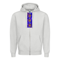 Dove Grey halloween gnome pen wrap Zipper Hoodie - BundleAndBundleShop