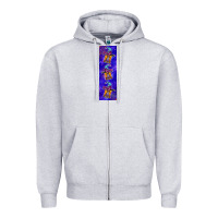 Heather Grey halloween gnome pen wrap Zipper Hoodie - BundleAndBundleShop