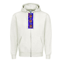 Oatmeal Heather halloween gnome pen wrap Zipper Hoodie - BundleAndBundleShop