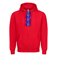 Red halloween gnome pen wrap Zipper Hoodie - BundleAndBundleShop