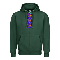 Sports Green halloween gnome pen wrap Zipper Hoodie - BundleAndBundleShop