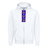 White halloween gnome pen wrap Zipper Hoodie - BundleAndBundleShop