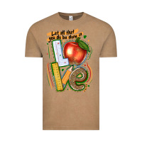 Vintage Coffee let all that you do be done in love Vintage Tee - texasbilliewilder