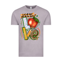 Vintage Zinc let all that you do be done in love Vintage Tee - texasbilliewilder