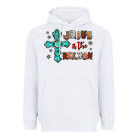White jesus is the reason for this season christmas Heavyweight Hoodie - Jasminsmagicworld