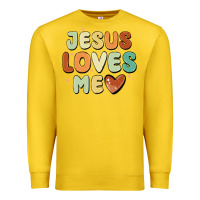 Lemon jesus loves me Premium Sweatshirt - MaliasSmallBusiness