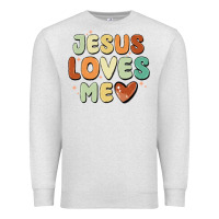 Jesus Loves Me Premium Sweatshirt | Teevron