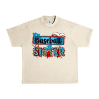 Sandshell baseball sister with leopard Urban Heavy Tee - Zillion Design Studio