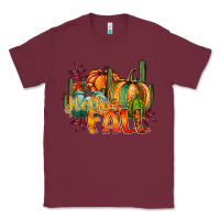 Burgundy hallo fall Classic Tee - RacoonDesign