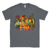 Charcoal Heather hallo fall Classic Tee - RacoonDesign