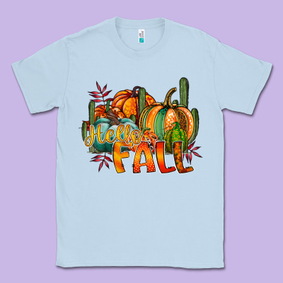 Hallo Fall Classic Tee Designed By Racoondesign