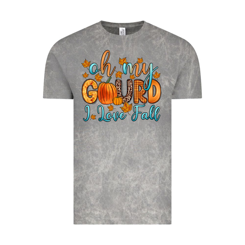 Oh My Gourd I Love Fall Vintage Tee by Zillion Design Studio | Teevron