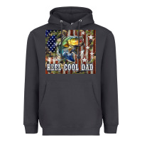 Smoke Western Reel Cool Dad Bass Heavyweight Hoodie - LillyAllenDesigns