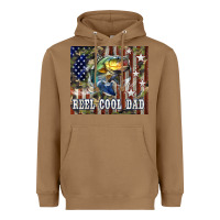 Toasted Coconut Western Reel Cool Dad Bass Heavyweight Hoodie - LillyAllenDesigns