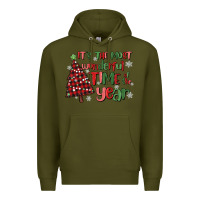 Army Green its wonderful time of the year Premium Hoodie - MaliasSmallBusiness