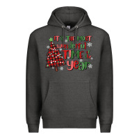 Charcoal Heather its wonderful time of the year Premium Hoodie - MaliasSmallBusiness