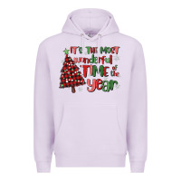 Lilac its wonderful time of the year Premium Hoodie - MaliasSmallBusiness