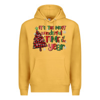 Mustard its wonderful time of the year Premium Hoodie - MaliasSmallBusiness