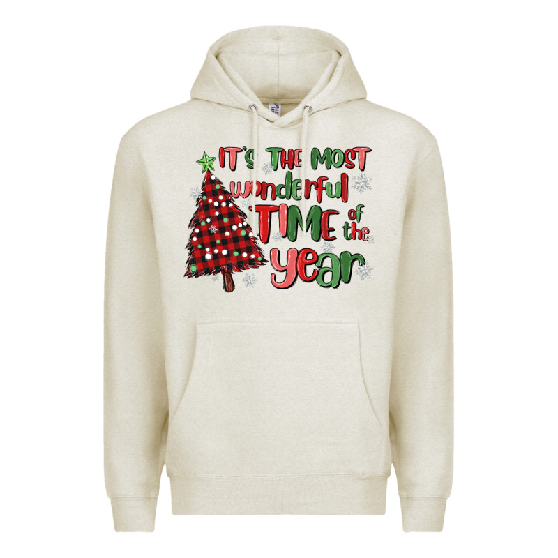 Its Wonderful Time Of The Year Premium Hoodie by MaliasSmallBusiness | Teevron