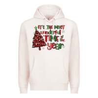 Pale Pink its wonderful time of the year Premium Hoodie - MaliasSmallBusiness