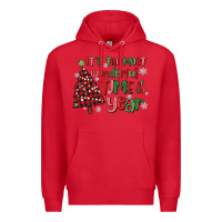 Red its wonderful time of the year Premium Hoodie - MaliasSmallBusiness