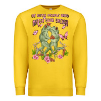 Lemon be with people who match your energy Premium Sweatshirt - MaliasSmallBusiness