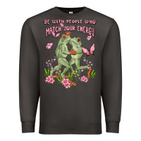 Smoke be with people who match your energy Premium Sweatshirt - MaliasSmallBusiness