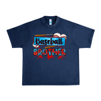 Navy baseball brother Urban Heavy Tee - Zillion Design Studio