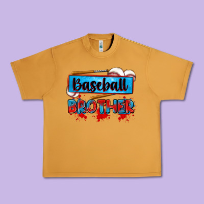 Baseball Brother Urban Heavy Tee Designed By Zillion Design Studio