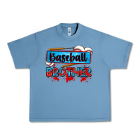 Pebble Blue baseball brother Urban Heavy Tee - Zillion Design Studio
