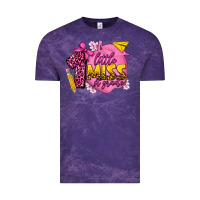 Cloud Purple little miss 1st grade Vintage Tee - texasbilliewilder