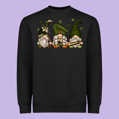Army Gnomes Heavyweight Sweatshirt Designed By Zillion Design Studio