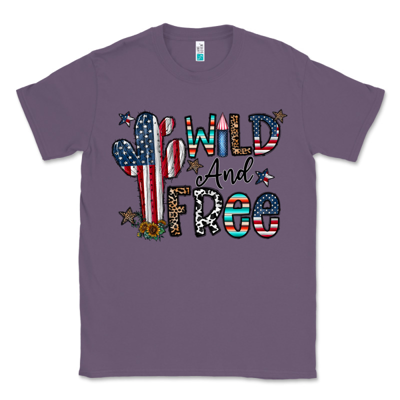 Wild And Free Classic Tee by CowhideDigitalArt | Teevron